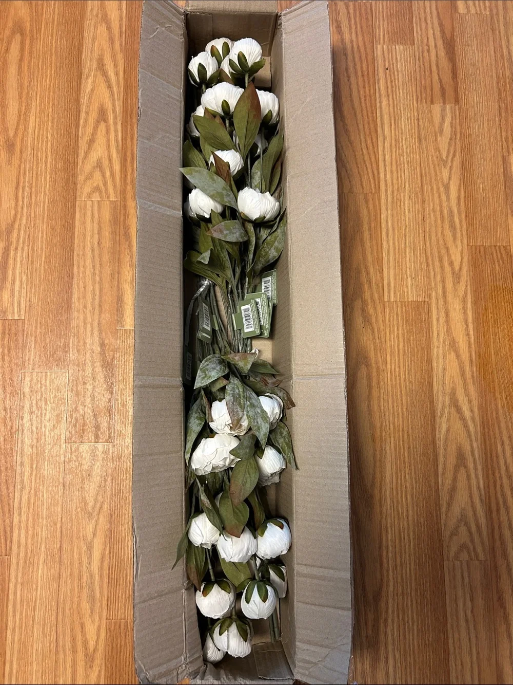 8 NWT Cream Michael’s Ashland Peony Stems - Picture 1 of 3